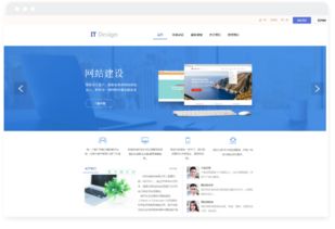 it公司行业网站建设模版 长沙网站设计制作